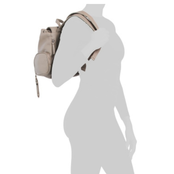 NWT House of Harlow Tully Backpack & Card Case 🩷 Moonrock Color - Picture 4 of 4